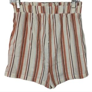 Shein Striped High Waisted Shorts Small